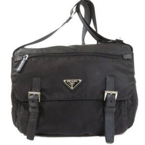 PRADA PLATE SHOULDER BAG